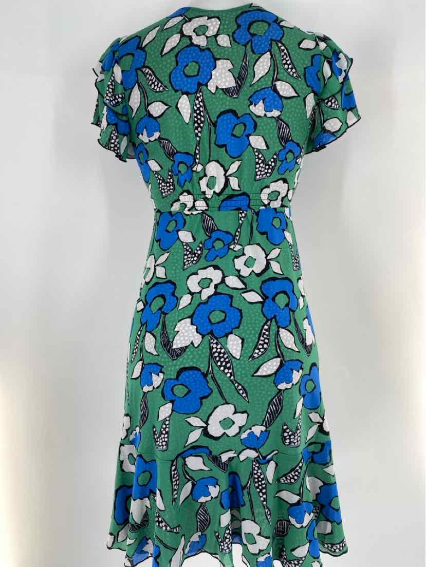 Size XXS CABI Green Dress