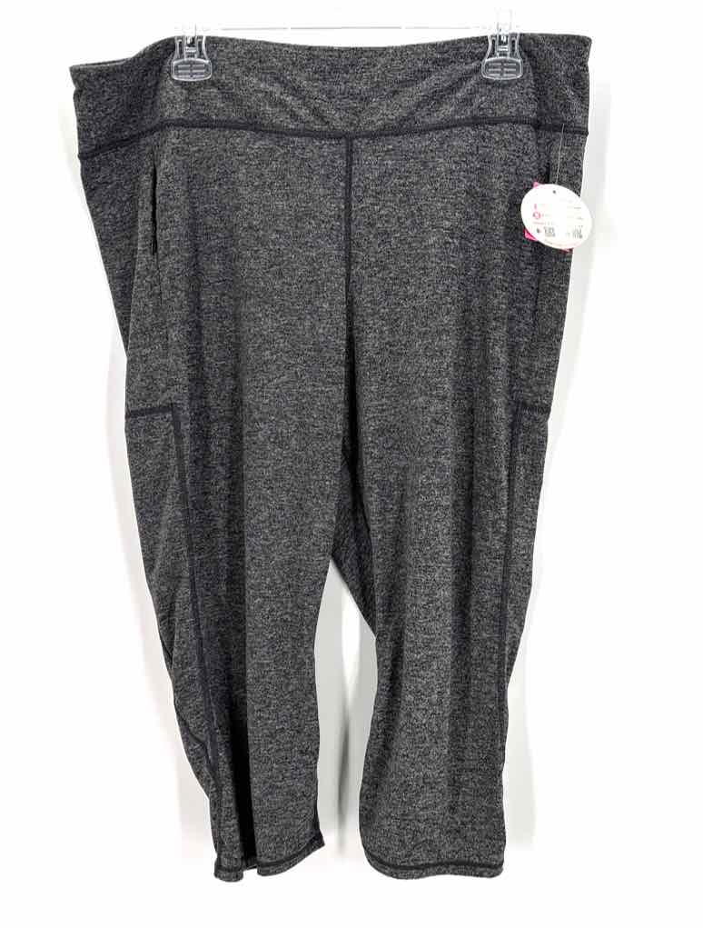 Size L J JILL Gray Knit Leggings