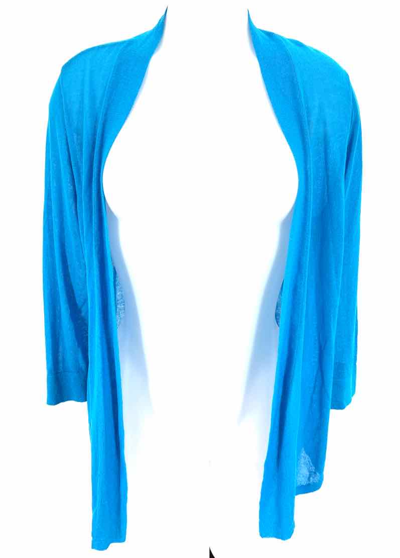 Size M Chico's Blue Cardigan