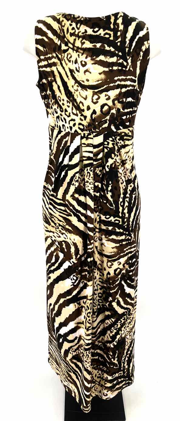 Size M NINA LEONARD Multi-Color Dress