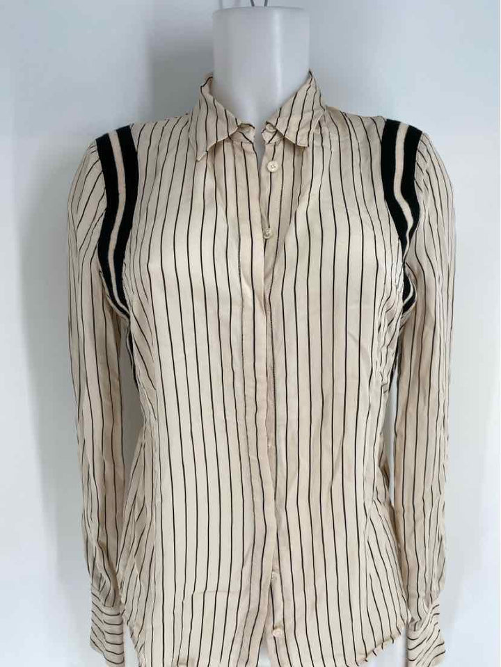 Size 2 REISS Tan Shirt