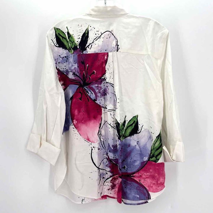 Size 14 Chico's White Shirt