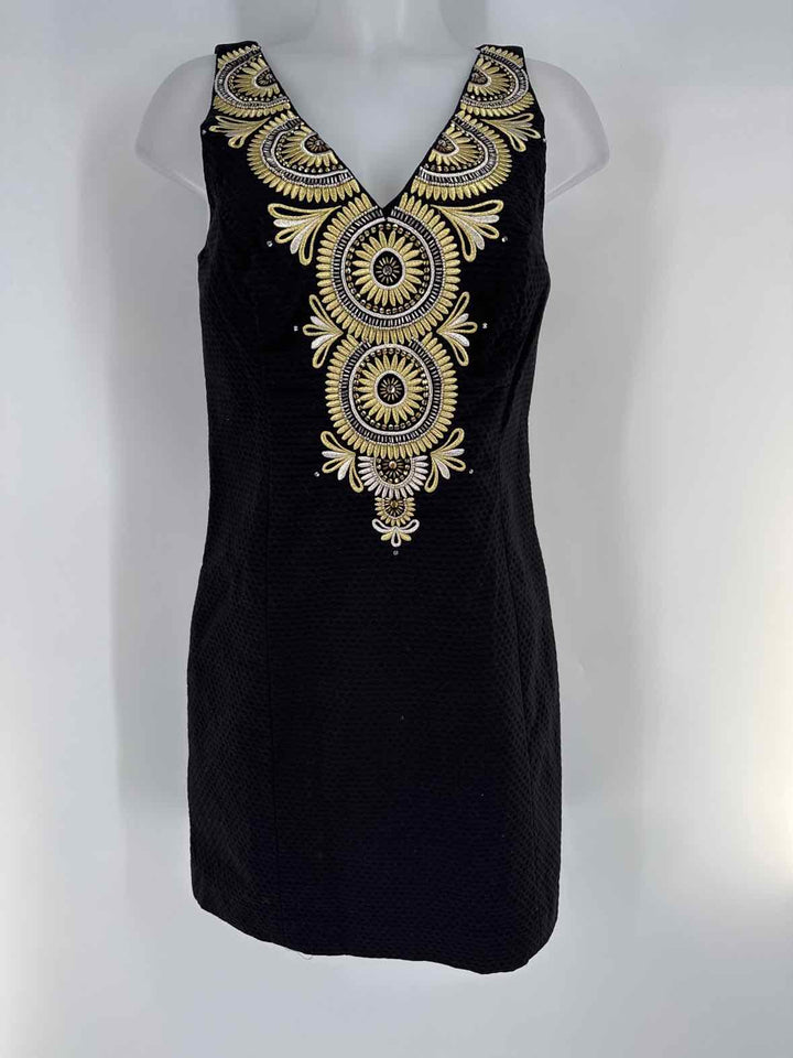 Size 6 Lilly Pulitzer Black Dress