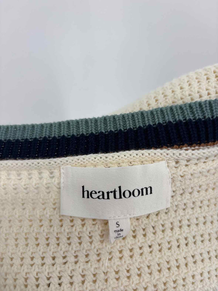 Size S HEARTLOOM Cream Sweater