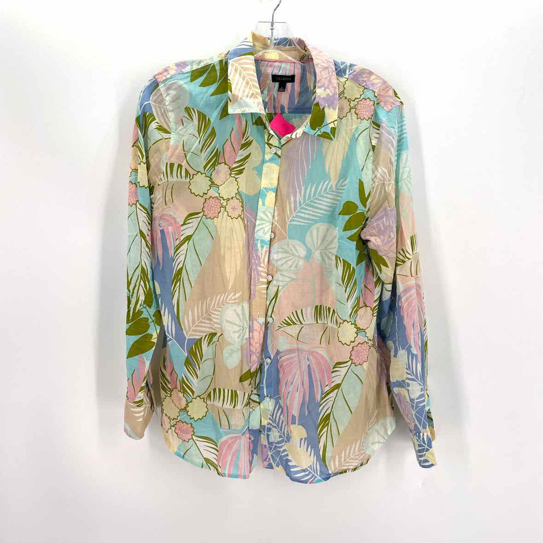 Size L Talbots Multi-Color Shirt