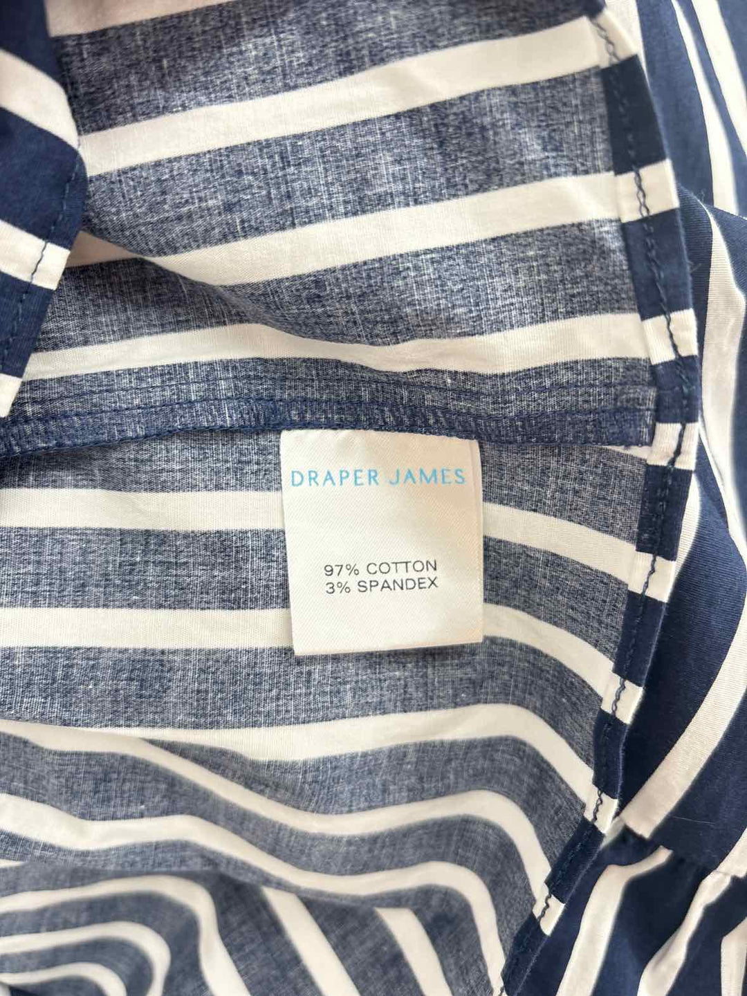 Size XS DRAPER JAMES Navy Print Dress