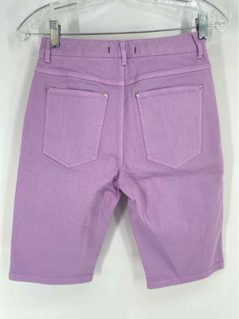 Size 25 TIBI Lavender Denim Shorts