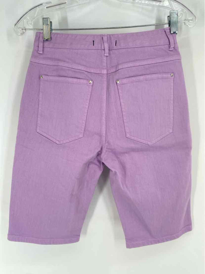 Size 25 TIBI Lavender Denim Shorts