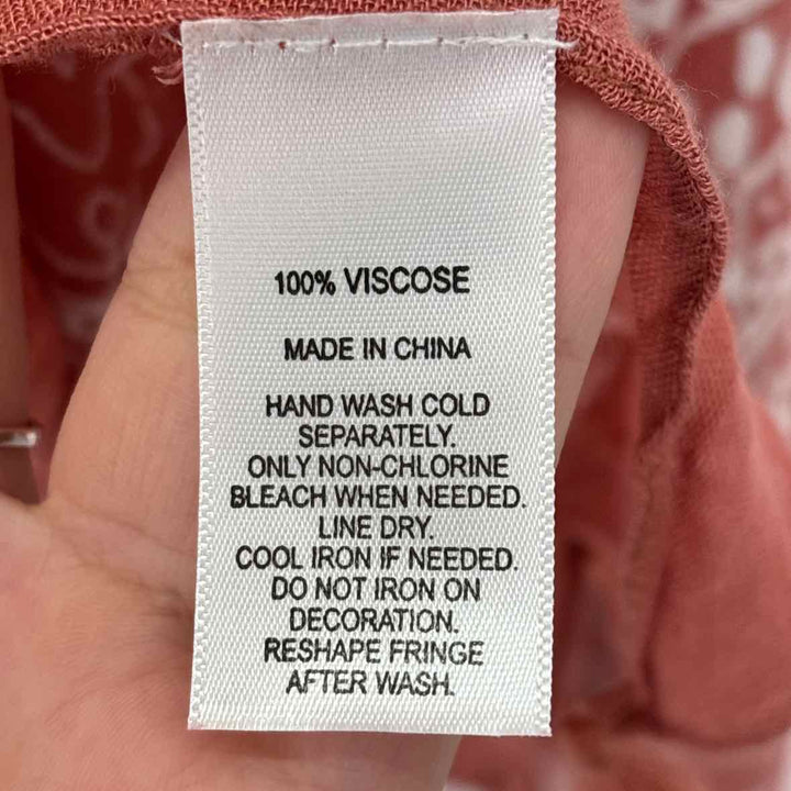 Size One Size Peach Shirt