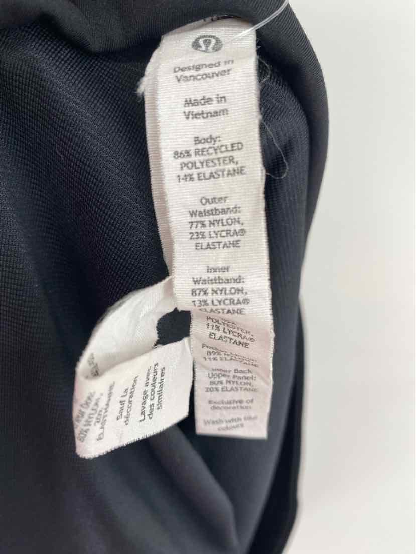 Size 10 Lululemon Black Shorts