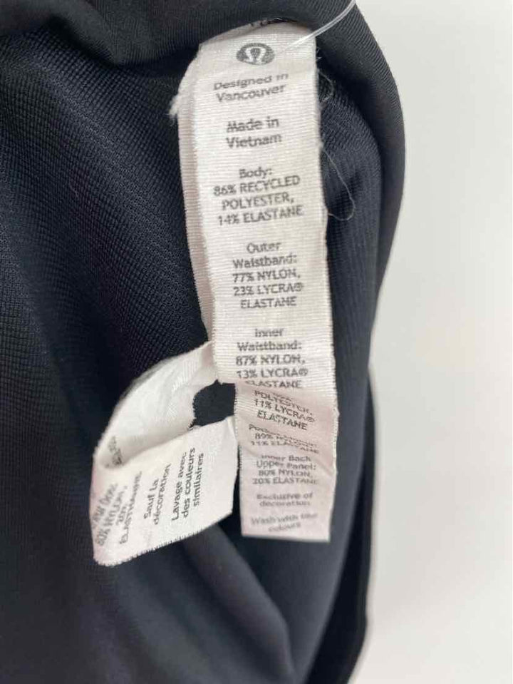 Size 10 Lululemon Black Shorts