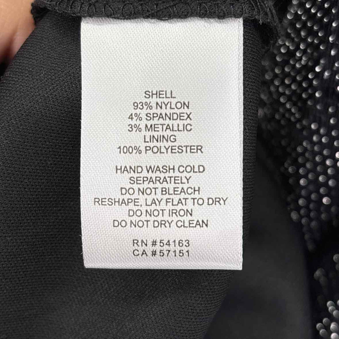 Size 20W J HOWARD Black Dress