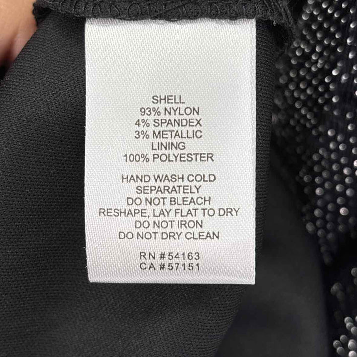 Size 20W J HOWARD Black Dress