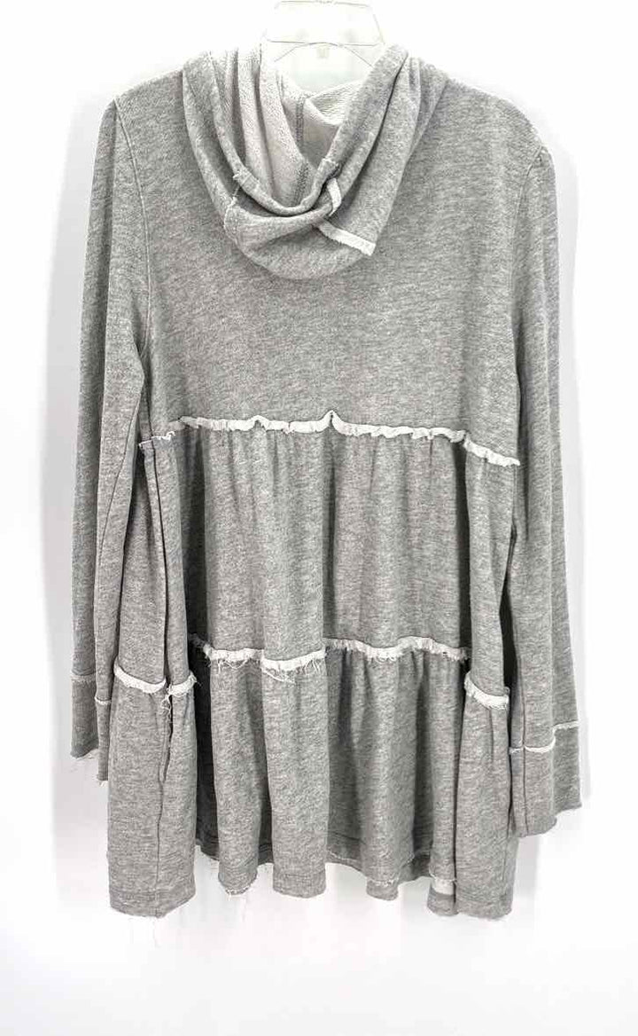 Size L FREE PEOPLE Gray Knit Dress