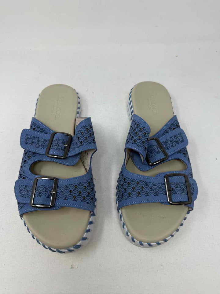 Shoe Size 37 ILSE JACOBSEN Blue Sandals