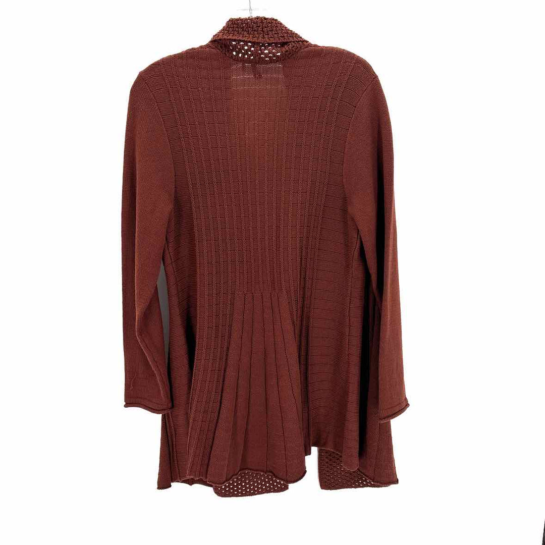 Size XL Brown Knit Cardigan