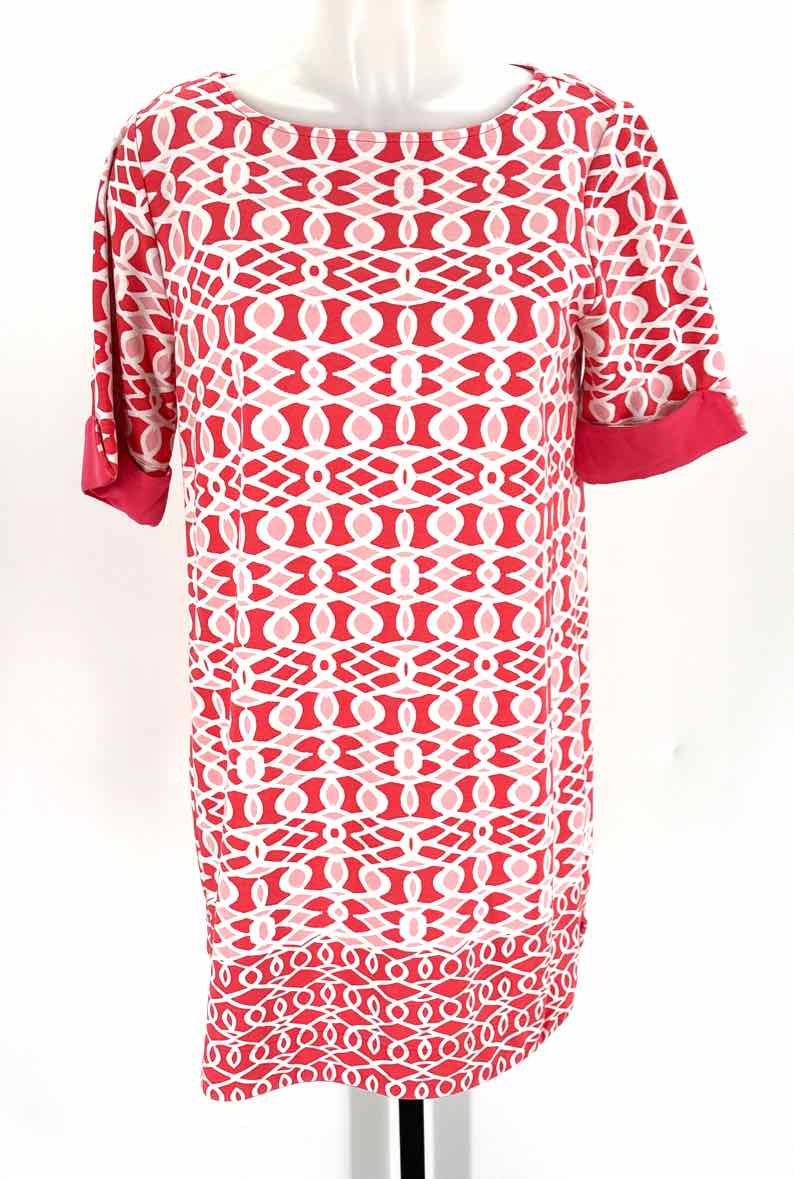 Size XS CROWN & IVY PINK PRINT Dress