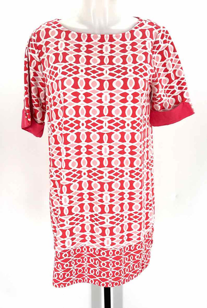 Size XS CROWN & IVY PINK PRINT Dress