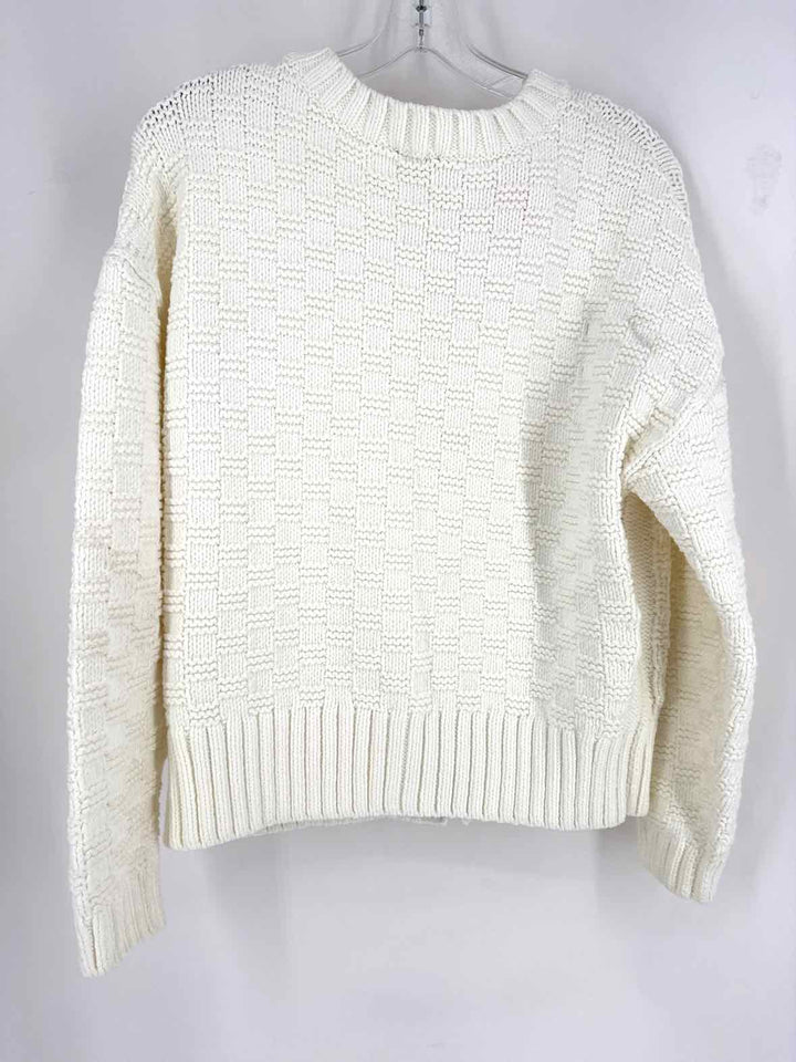 Size L Talbots Cream Sweater
