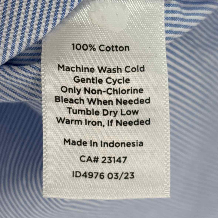 Size M Talbots Blue Print Shirt