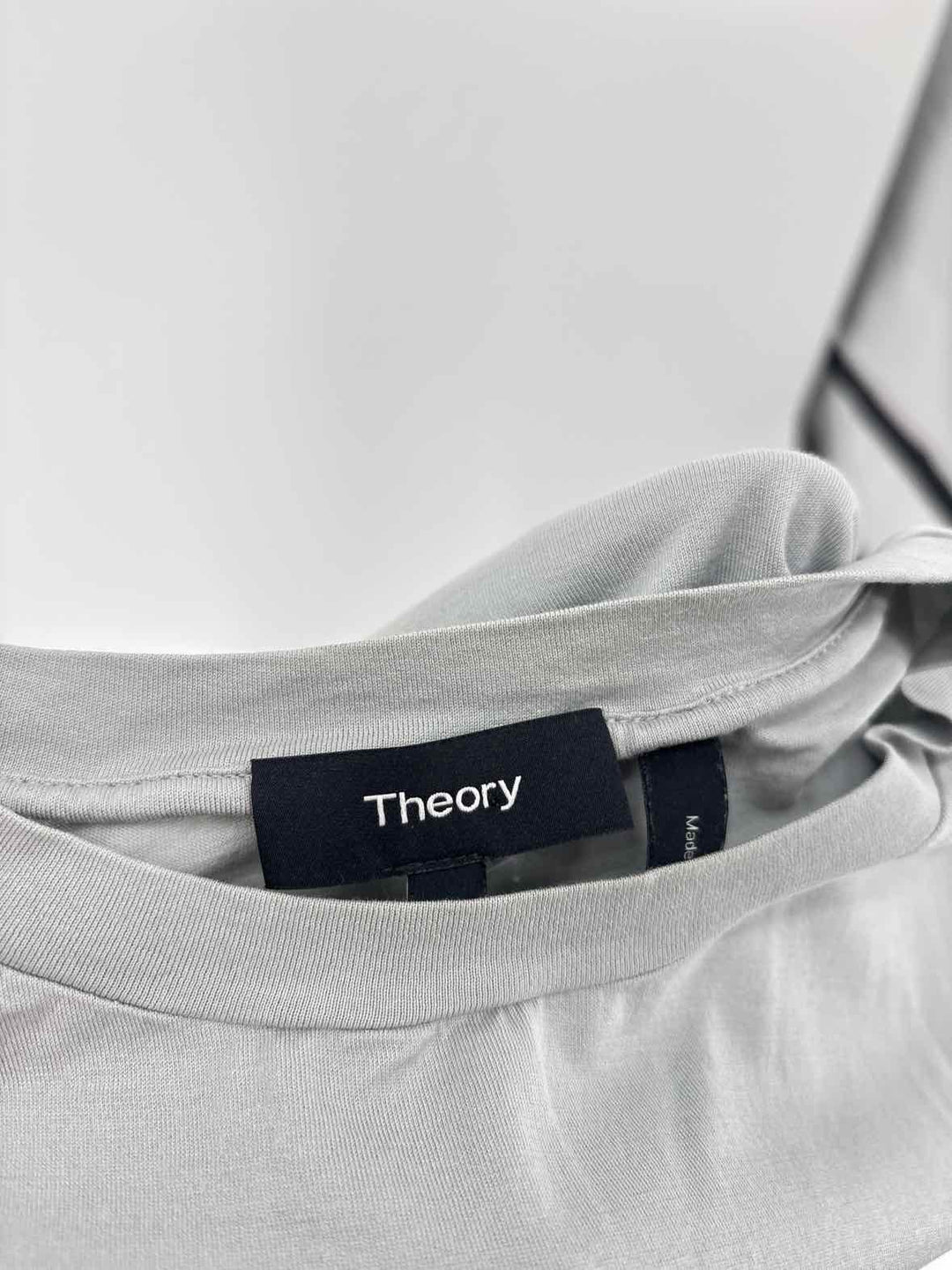 Size L THEORY Green Shirt
