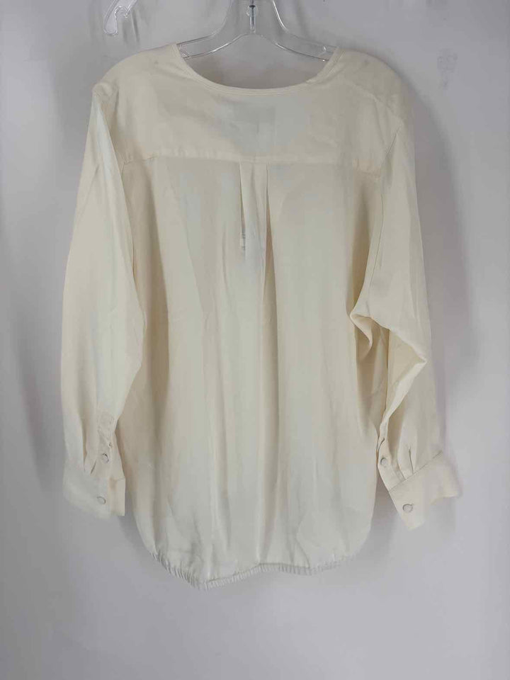 Size L Banana Republic Cream Shirt