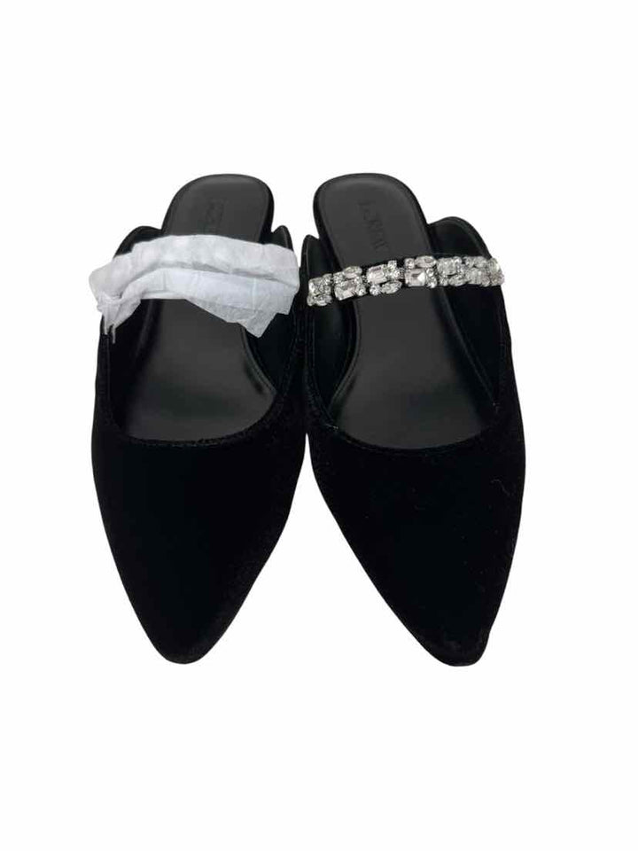 Shoe Size 7.5 J Crew Black Flats