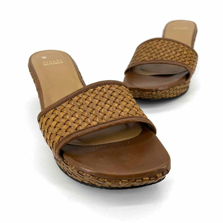 Shoe Size 9 Stuart Weitzman Camel Wedge