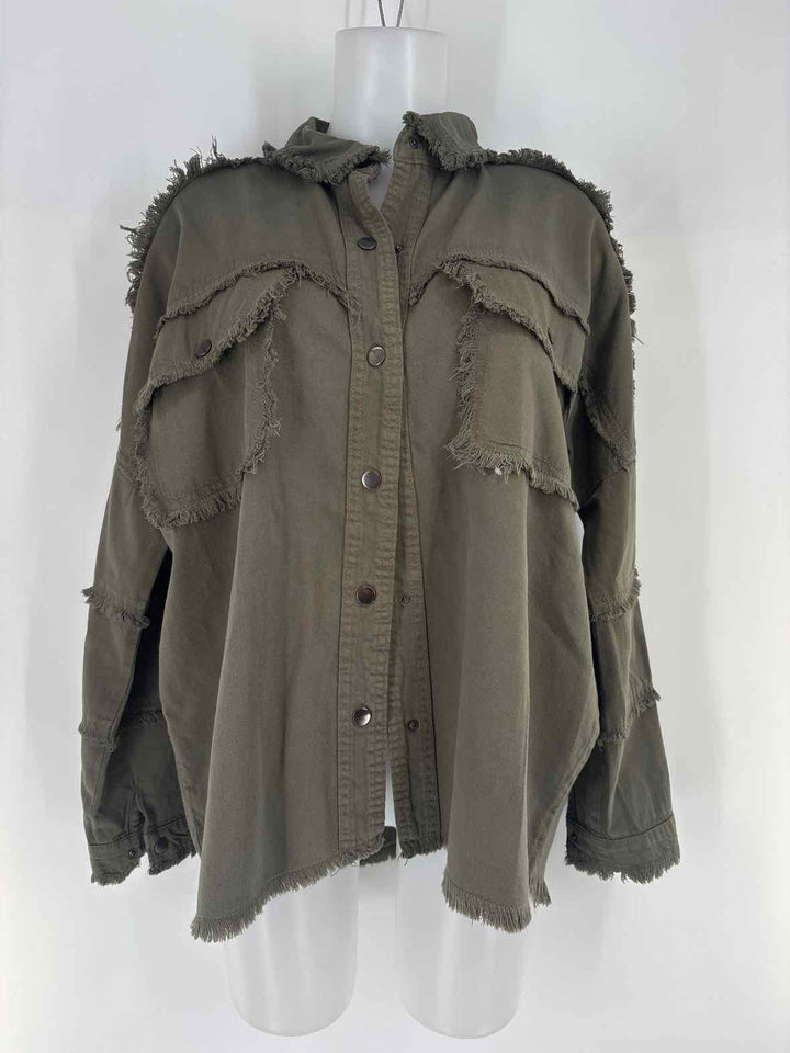 Size M ELAN Olive Jacket
