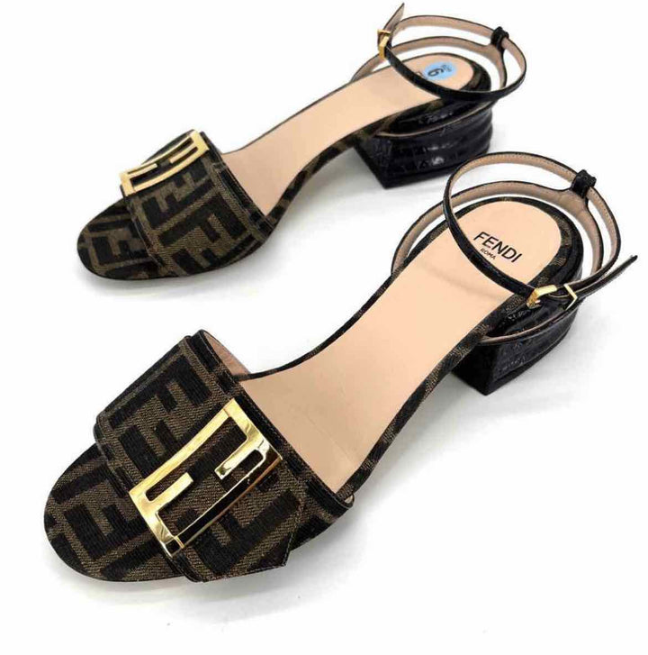 Shoe Size 37 Fendi Brown Luxury - Sandals