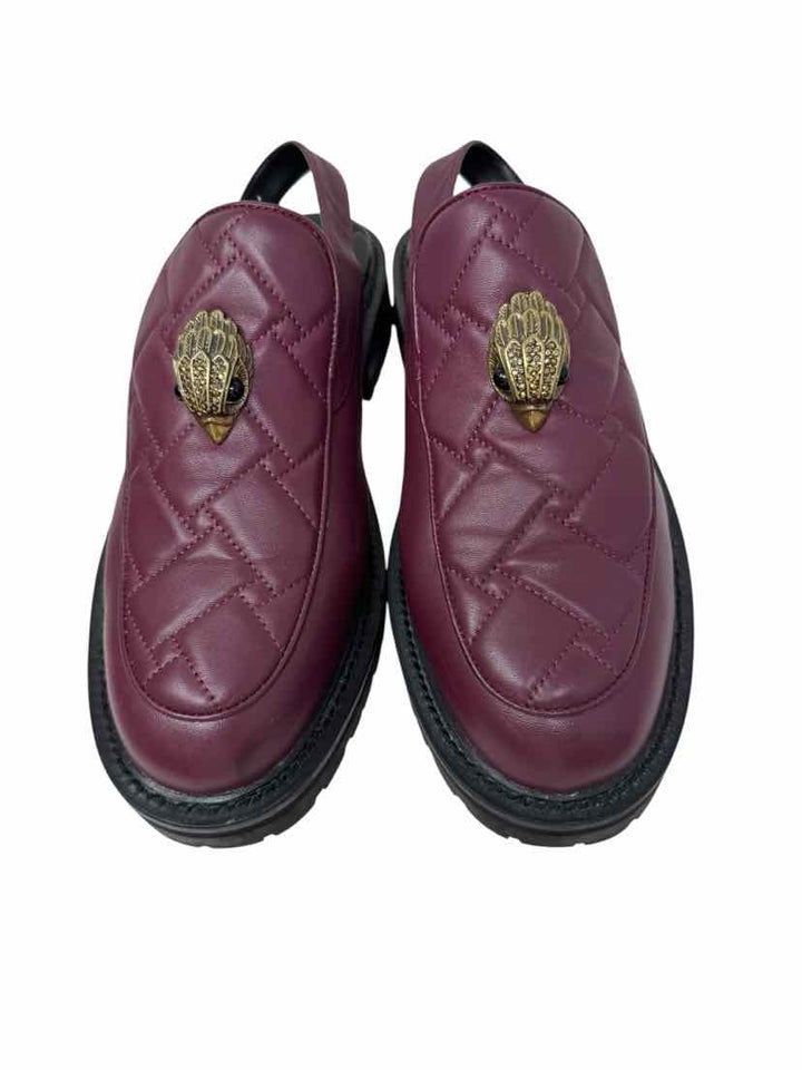 Shoe Size 11 Kurt Geiger Burgundy Leather Loafers