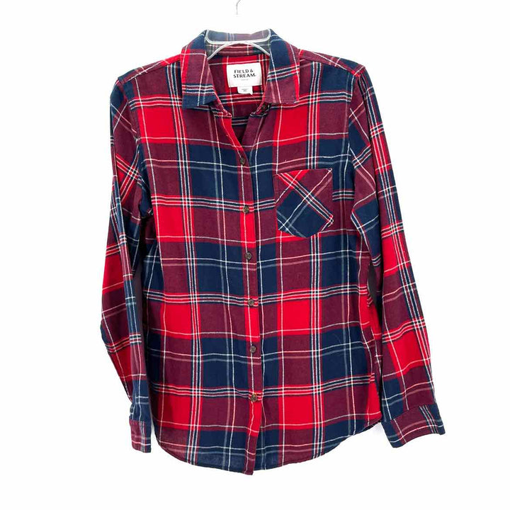 Size M Red Print Shirt
