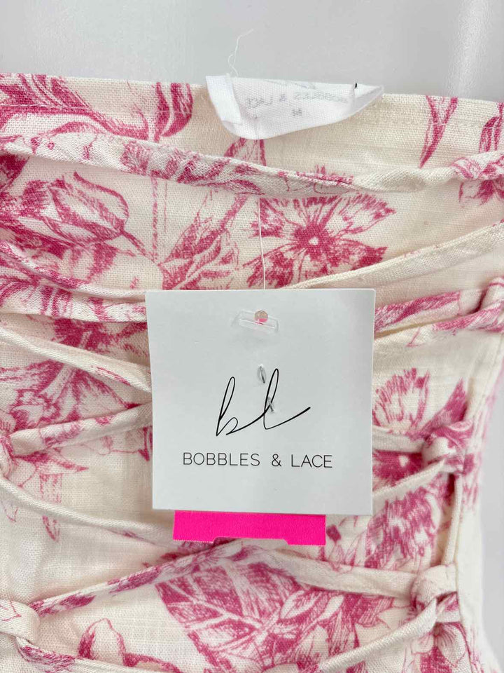 Size M PINK PRINT Dress