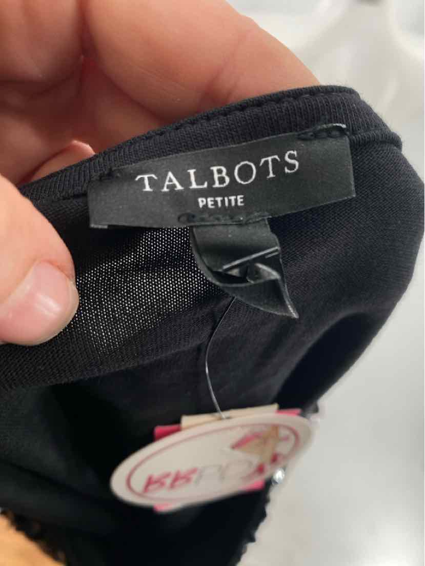 Size M Talbots Black Shirt