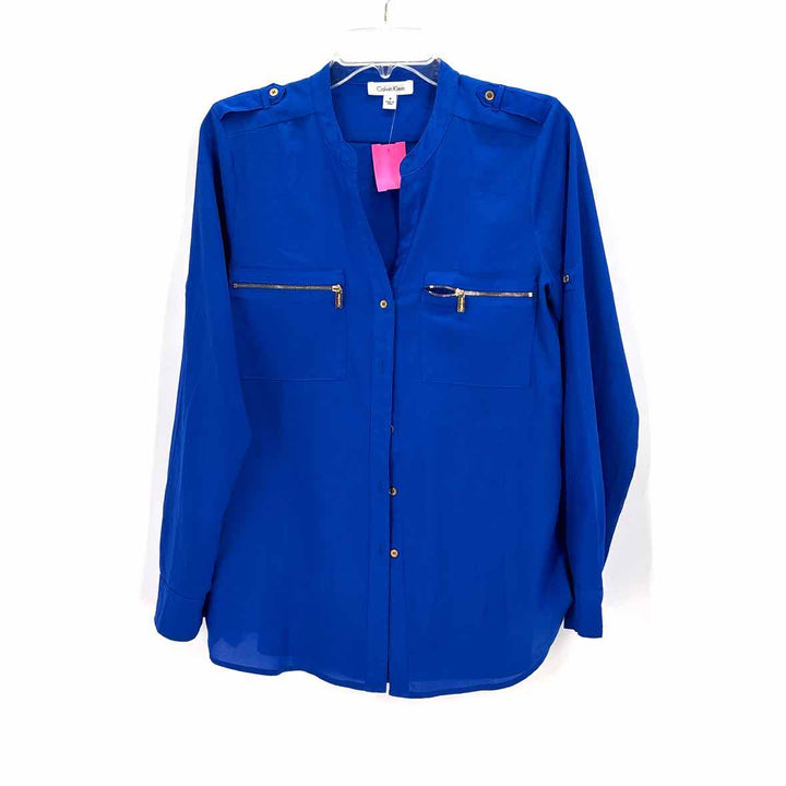 Size M Calvin Klein Royal Blue Shirt