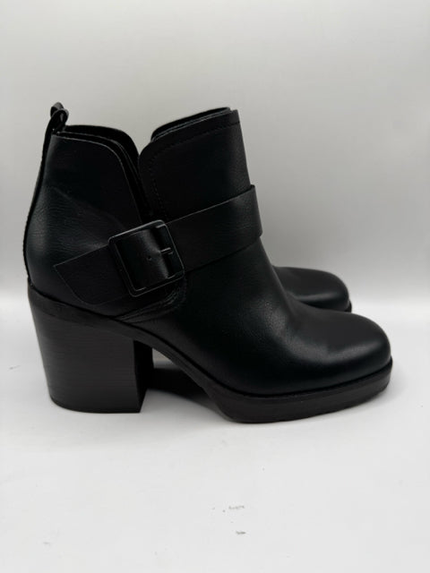 Shoe Size 7.5 KORK EASE Black Leather Boots