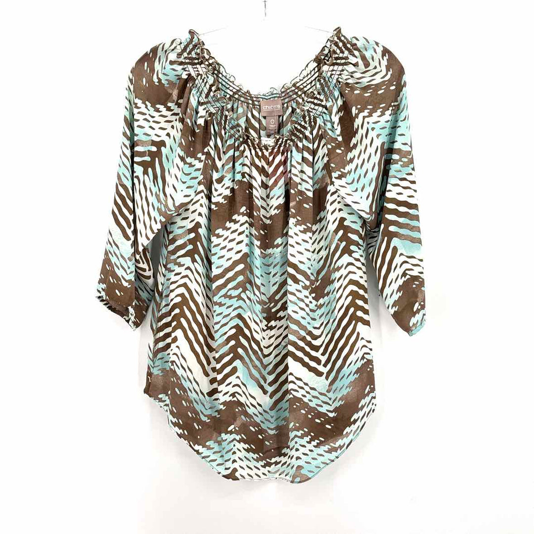 Size S Chico's Brown Shirt