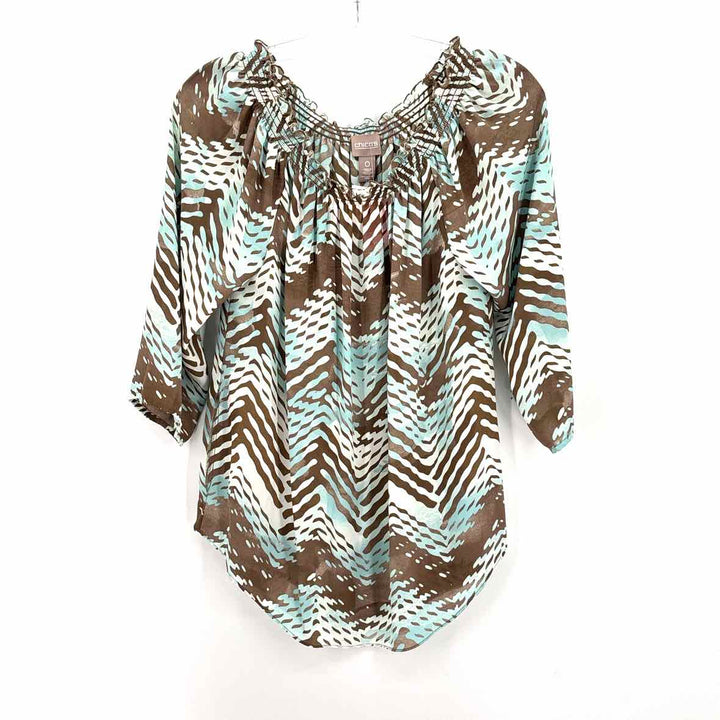 Size S Chico's Brown Shirt