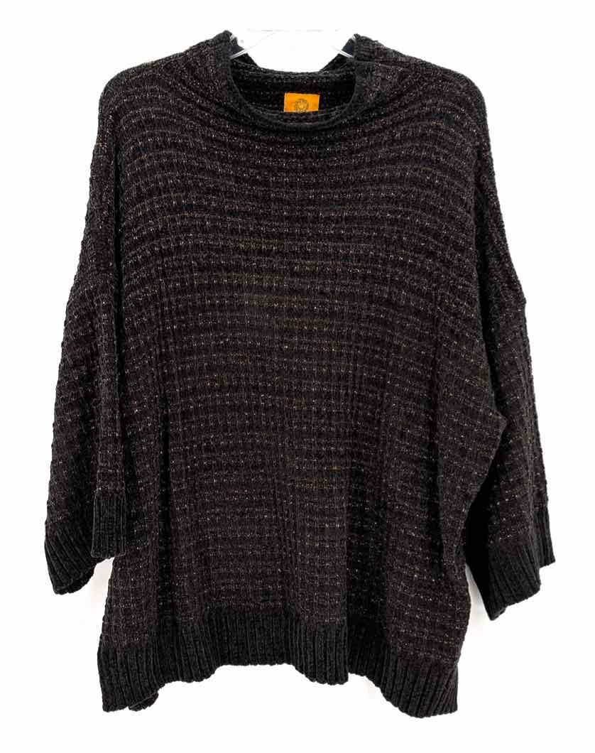 Size XL Ruby Rd Black Knit Sweater