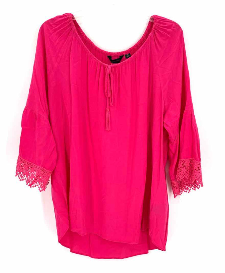 Size XL Investments Hot Pink Shirt