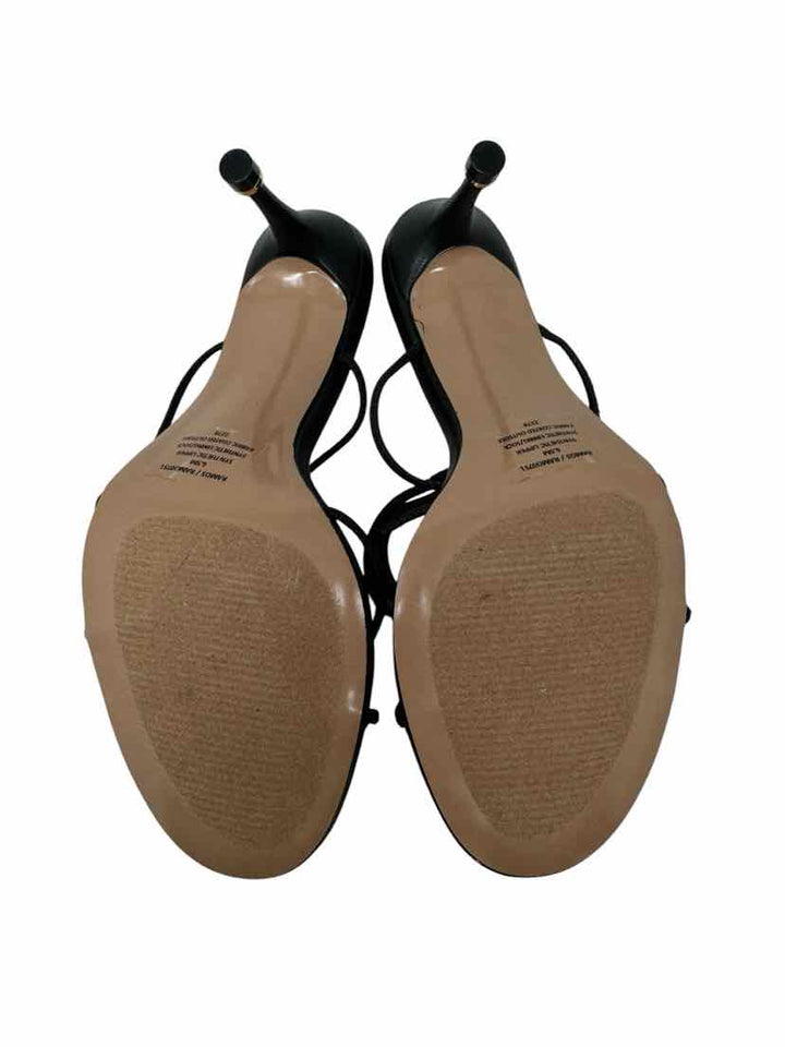 Shoe Size 6.5 Steve Madden Black Leather Sandals