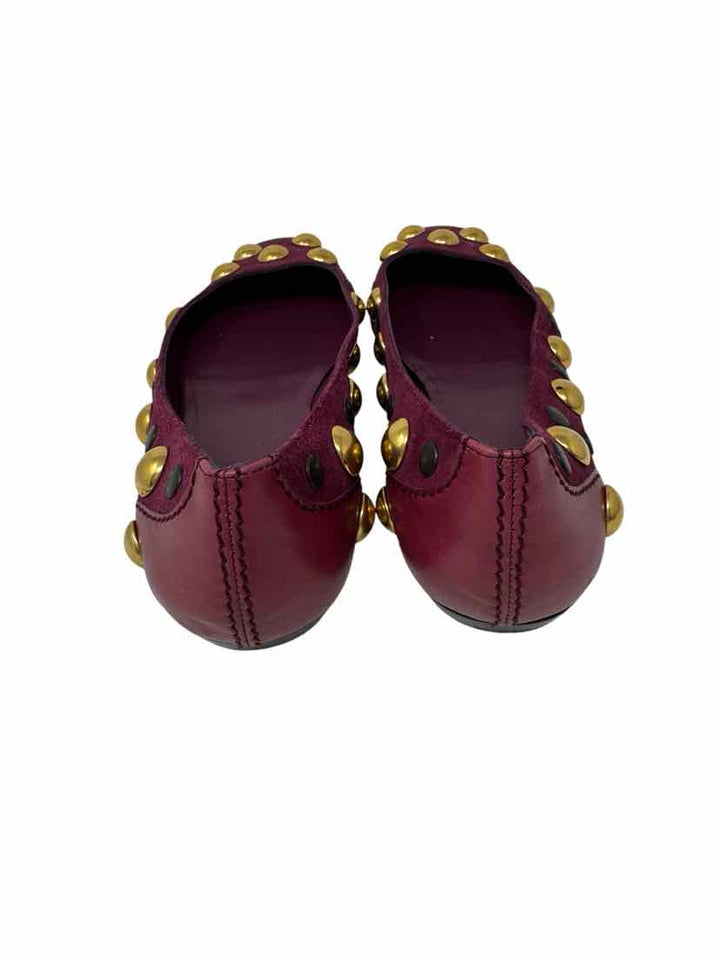 Shoe Size 38 Gucci Purple Suede Luxury - Flats