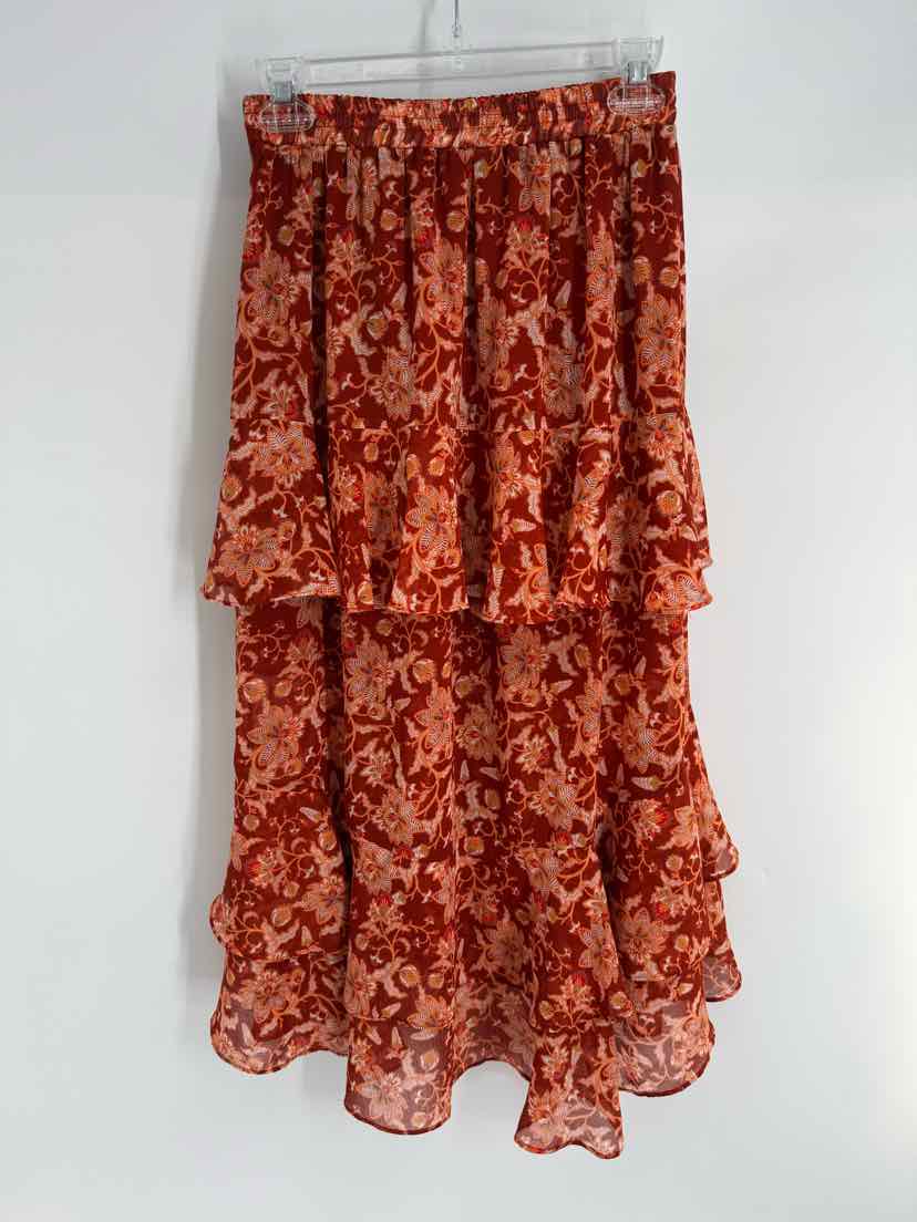 Size M MINK PINK Orange Skirt