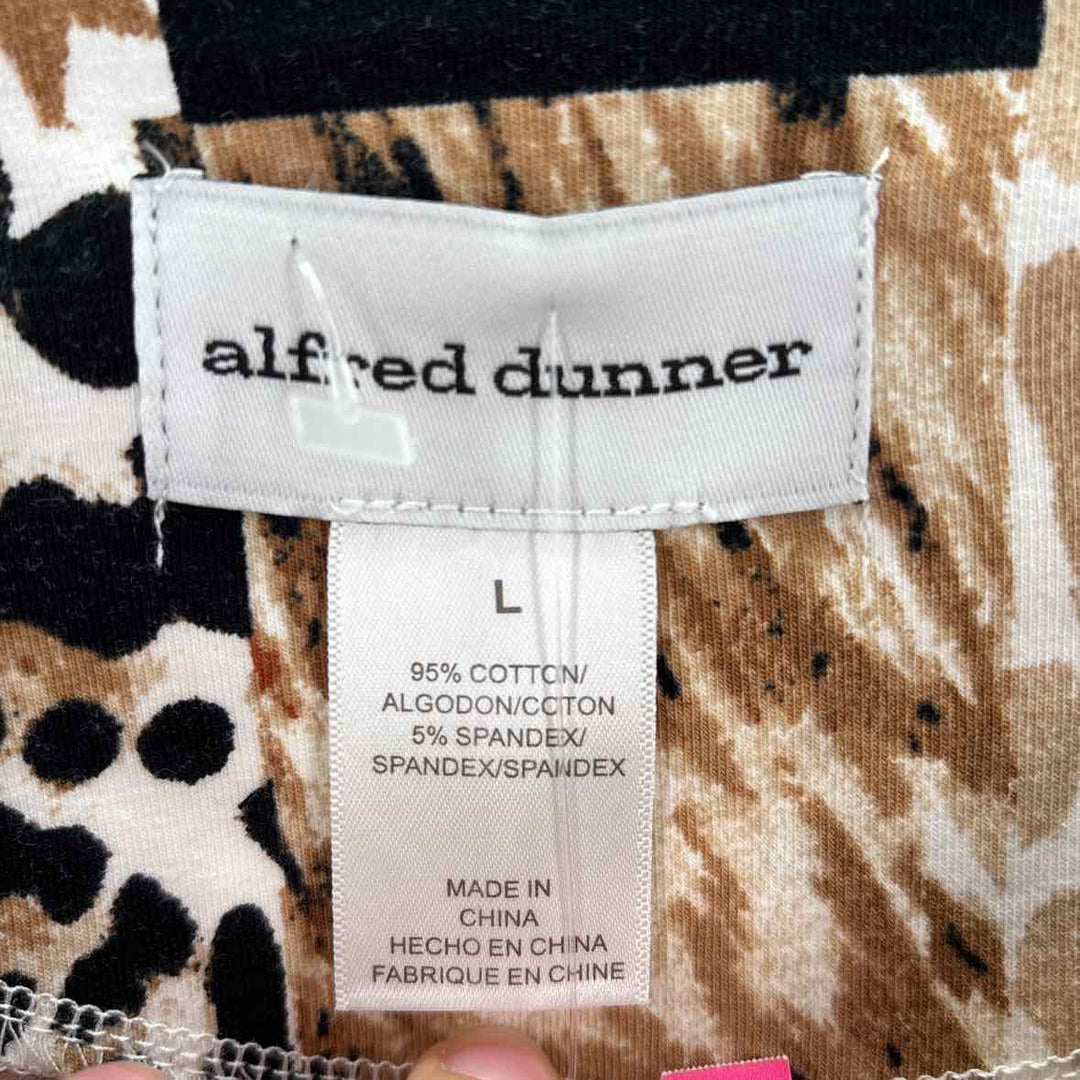 Size L ALFRED DUNNER Multi-Color Shirt