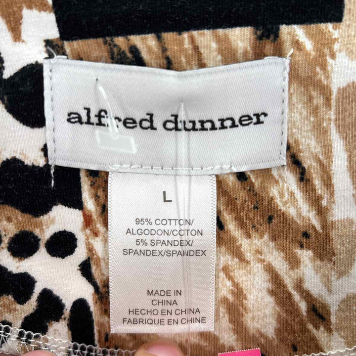 Size L ALFRED DUNNER Multi-Color Shirt