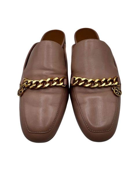 Shoe Size 8 Tory Burch Pink Leather Flats