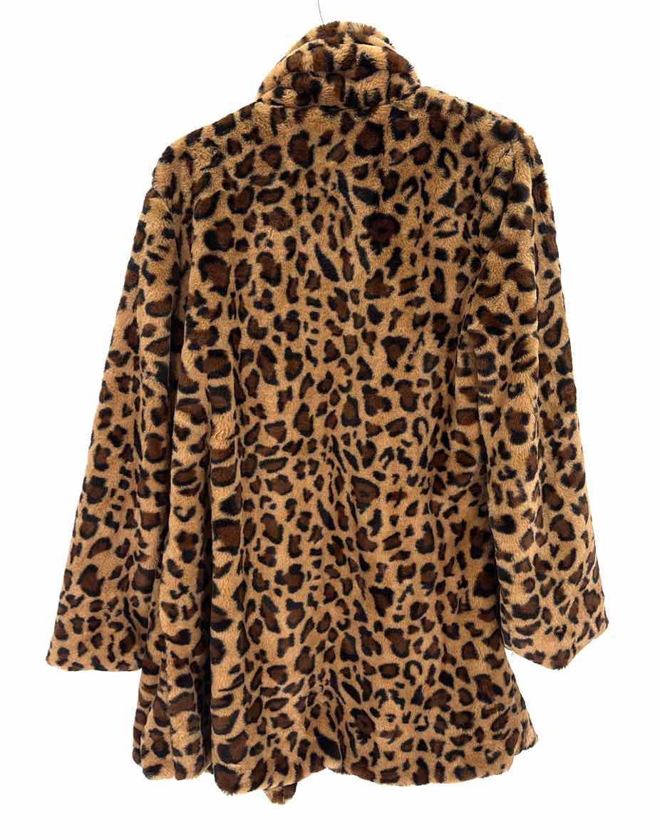 Size L Love Tree Multi-Color Faux Leather Jacket
