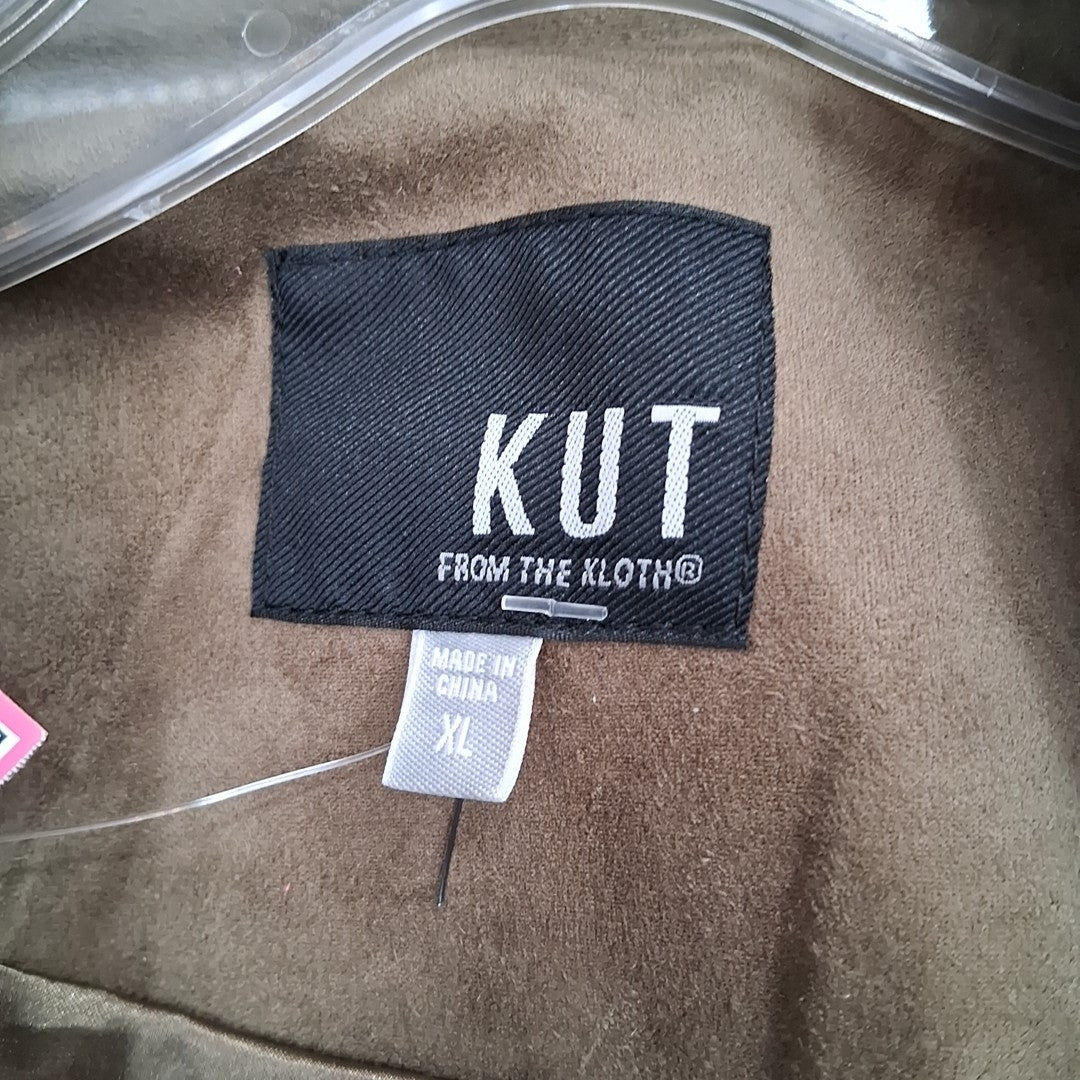 Size XL KUT Olive Jacket