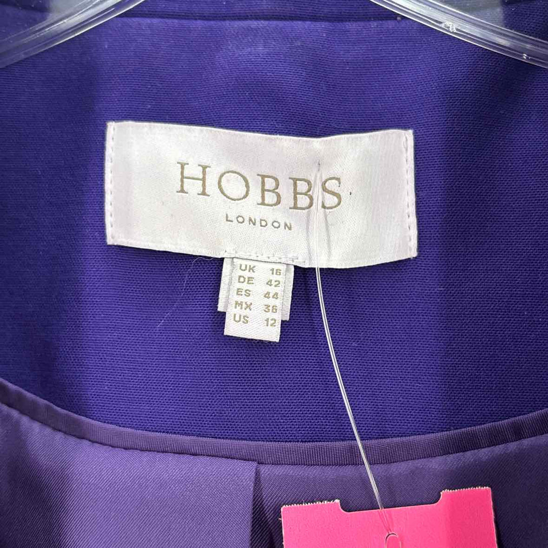 Size 12 HOBBS Purple Blazer