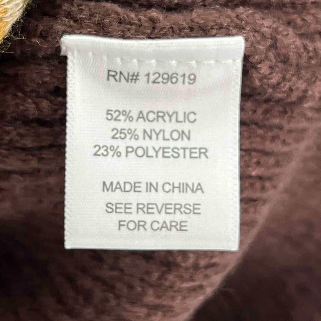 Size L Brown Knit Sweater